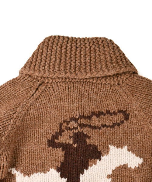TMT(ティーエムティー)の「【TMT/ティーエムティー】ROUGH GAUGE COWICHAN CARDIGAN(カーディガン/ボレロ・メンズ・ブラウン/ブラック・MEDIUM/LARGE)」の22枚目の写真
