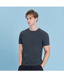 SKULLPIG（スカルピグ）の「[SMT24049-02] 中毒Tシャツチャコール（Tシャツ/カットソー）」