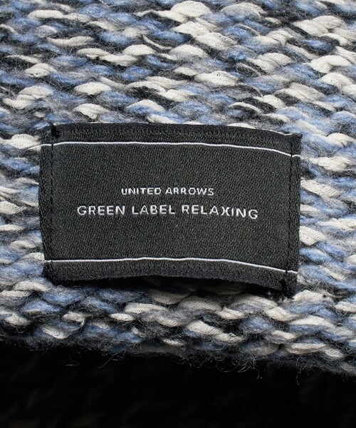 green label relaxing（グリーンレーベルリラクシング）の「ミックス ヤーンローゲージ ロールネック ニット（ニット/セーター・メンズ・オレンジ/ライトブルー・XL/M/L/S）」の20枚目の写真