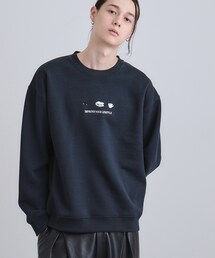 tk.TAKEO KIKUCHI（ティーケータケオキクチ）の「スリーアイテム刺繍スウェット（スウェット）」