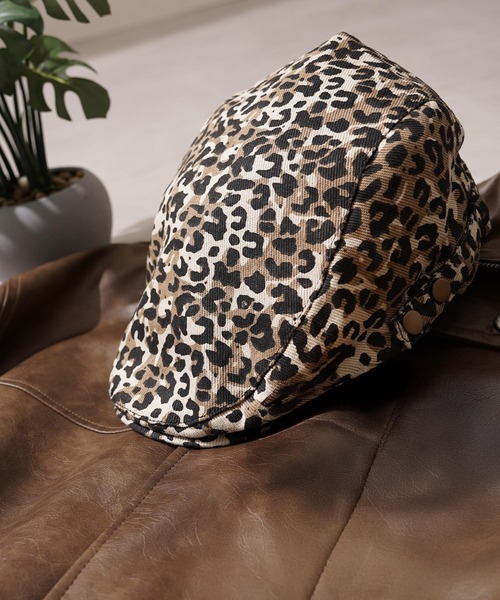 レオパード キャスケット / Leopard Cap（ハンチング/ベレー帽