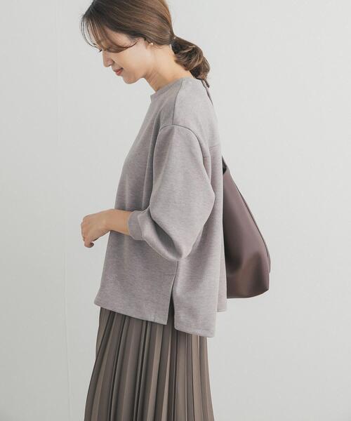 URBAN RESEARCH DOORS(アーバンリサーチドアーズ)の「BACKリングドットプルオーバー(Tシャツ/カットソー・レディース・ブラウン/ブラック/グレー系その他・FREE)」の7枚目の写真