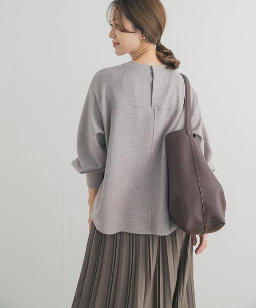 URBAN RESEARCH DOORS(アーバンリサーチドアーズ)の「BACKリングドットプルオーバー(Tシャツ/カットソー・レディース・ブラウン/ブラック/グレー系その他・FREE)」の8枚目の写真