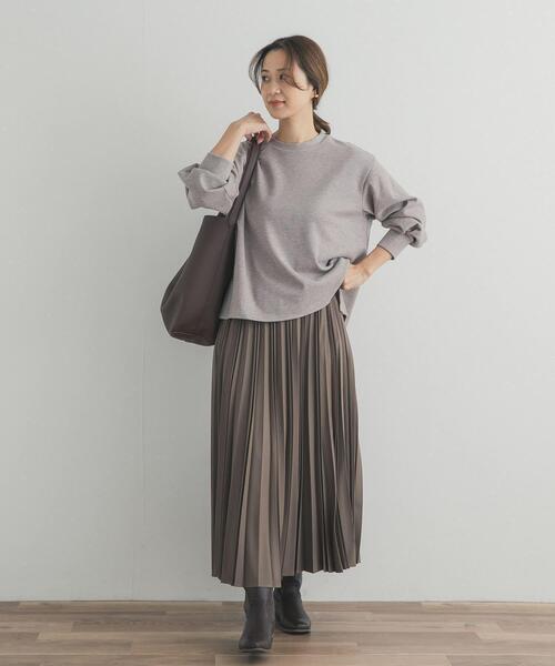 URBAN RESEARCH DOORS(アーバンリサーチドアーズ)の「BACKリングドットプルオーバー(Tシャツ/カットソー・レディース・ブラウン/ブラック/グレー系その他・FREE)」の9枚目の写真
