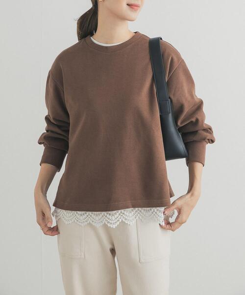 URBAN RESEARCH DOORS(アーバンリサーチドアーズ)の「BACKリングドットプルオーバー(Tシャツ/カットソー・レディース・ブラウン/ブラック/グレー系その他・FREE)」の17枚目の写真