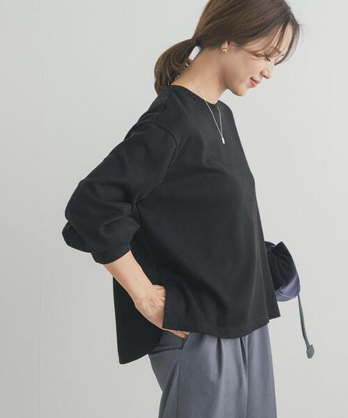 URBAN RESEARCH DOORS（アーバンリサーチドアーズ）の「BACKリングドットプルオーバー（Tシャツ/カットソー・レディース・ブラウン/ブラック/グレー系その他・FREE）」の14枚目の写真