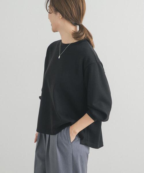 URBAN RESEARCH DOORS（アーバンリサーチドアーズ）の「BACKリングドットプルオーバー（Tシャツ/カットソー・レディース・ブラウン/ブラック/グレー系その他・FREE）」の17枚目の写真