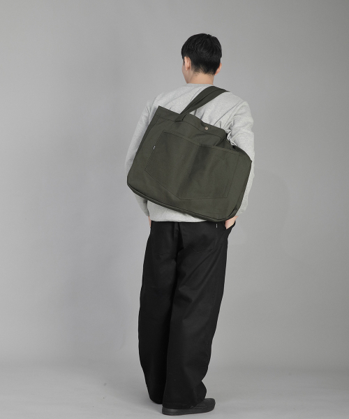 SAINTCREW(セントクルー)の「ラウンドボリュームペンタゴンポケットエコバッグ RVP-146 カーキ(エコバッグ/サブバッグ・メンズ・その他・フリー)」の3枚目の写真