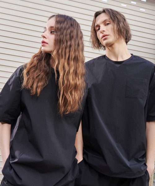 GALEX(ギャレックス)の「フットボールベーシックナイロンショートスリーブブラックGA5620 BK(Tシャツ/カットソー・メンズ・その他・SMALL/MEDIUM/LARGE)」の2枚目の写真