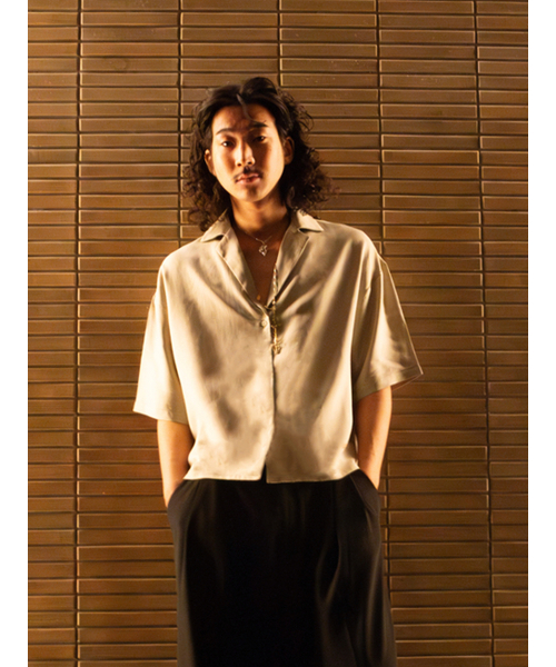 GOZER（ゴーザー）の「WINDY SHIRT_BEIGE（シャツ/ブラウス・メンズ・Beige・1/2）」の2枚目の写真