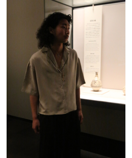 GOZER（ゴーザー）の「WINDY SHIRT_BEIGE（シャツ/ブラウス・メンズ・Beige・1/2）」の3枚目の写真