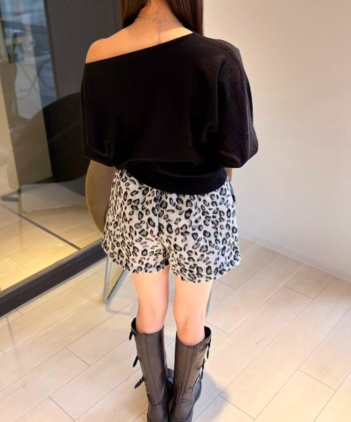 mebole（メボレ）の「レオパードモコパンツ（その他パンツ・レディース・ブラウン/グレー・FREE）」の16枚目の写真
