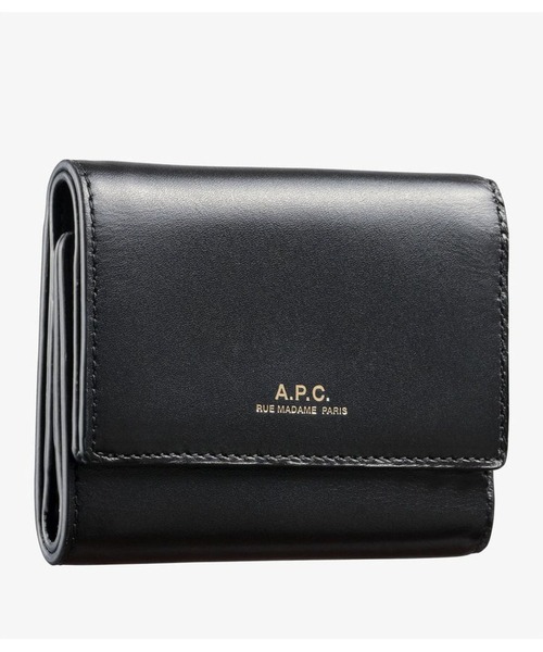 A.P.C.(アーペーセー)の「COMPACT LOIS SMALL(財布・メンズ・ブラック・ONESIZE)」の5枚目の写真