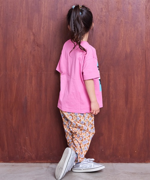 BRANDALISED（ブランダライズド）の「【BRANDALISED×MARKEY’S】別注プリントTee（Tシャツ/カットソー・キッズ・オフホワイト/チャコール/ピンク・100/95/90/80/150/140/130/120/110）」の7枚目の写真