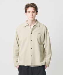 LACOSTE | ＜LACOSTE for BEAUTY&YOUTH＞ワントーン シャツ ジャケット(カーディガン/ボレロ)
