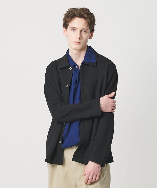 セール】＜LACOSTE for BEAUTY&YOUTH＞ワントーン シャツ ジャケット