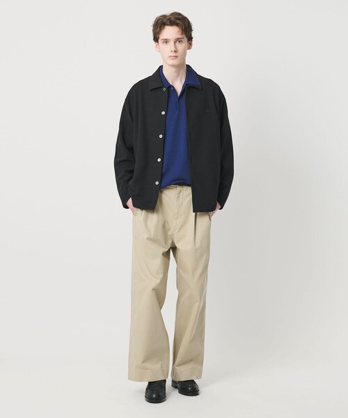 LACOSTE for BEAUTY&YOUTH＞ワントーン シャツ ジャケット