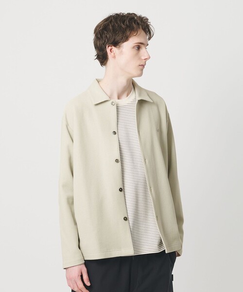 LACOSTE for BEAUTY&YOUTH＞ワントーン シャツ ジャケット