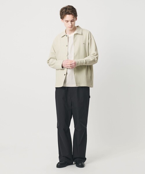 セール】＜LACOSTE for BEAUTY&YOUTH＞ワントーン シャツ ジャケット