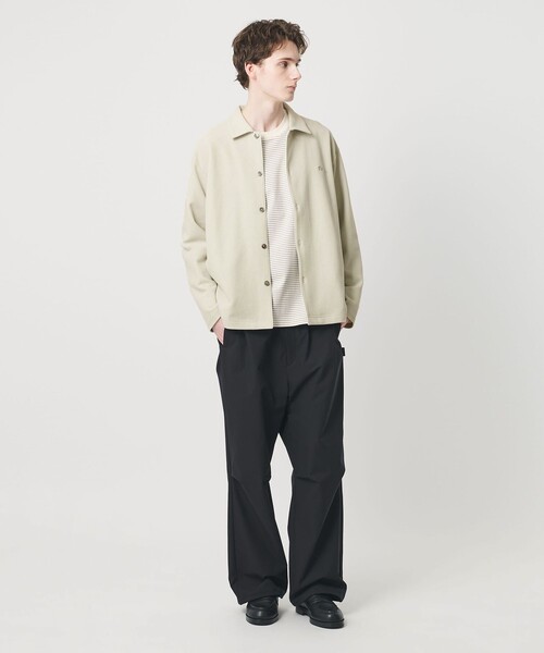セール】＜LACOSTE for BEAUTY&YOUTH＞ワントーン シャツ ジャケット