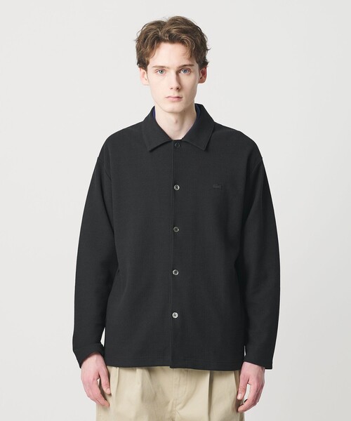 セール】＜LACOSTE for BEAUTY&YOUTH＞ワントーン シャツ ジャケット