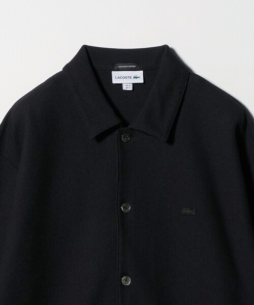 セール】＜LACOSTE for BEAUTY&YOUTH＞ワントーン シャツ ジャケット