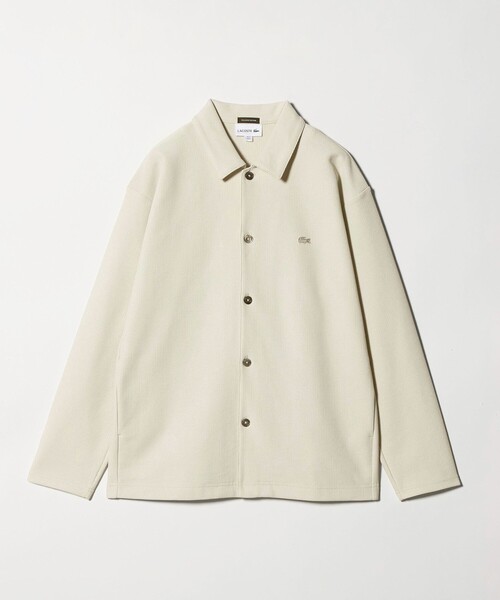 セール】＜LACOSTE for BEAUTY&YOUTH＞ワントーン シャツ ジャケット
