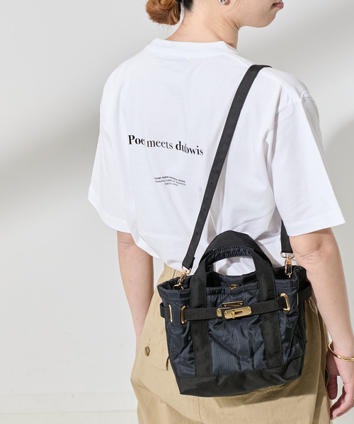 sita parantica(シータパランティカ)の「《追加》《別注》【SITA PARANTICA/シータパランティカ】TOTE RP S:バッグ(ショルダーバッグ・レディース・ブラック・FREE)」の2枚目の写真