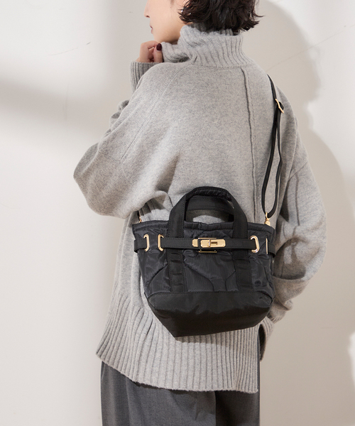 sita parantica(シータパランティカ)の「《追加》《別注》【SITA PARANTICA/シータパランティカ】TOTE RP S:バッグ(ショルダーバッグ・レディース・ブラック・FREE)」の6枚目の写真