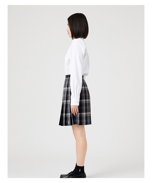 EASTBOY(イーストボーイ)の「シャツ 長袖 透けにくい ブラウス 女子 通学 制服 学生服 中学生 高校生 スクール (シャツ/ブラウス・キッズ・オフホワイト・9号/11号/7号/13号)」の7枚目の写真