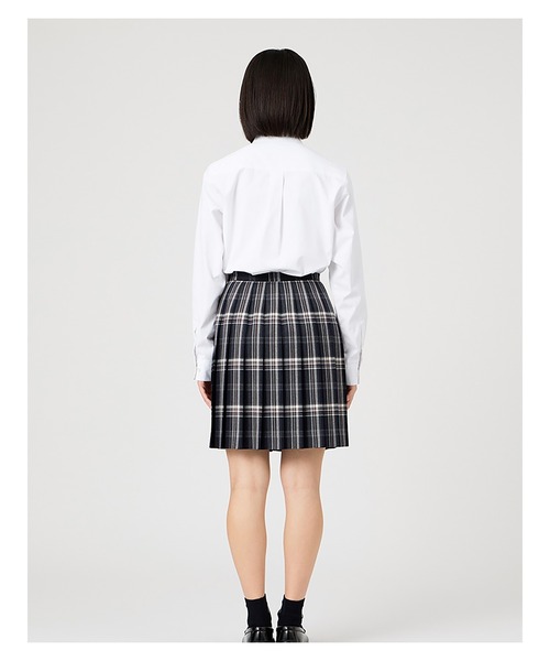 EASTBOY(イーストボーイ)の「シャツ 長袖 透けにくい ブラウス 女子 通学 制服 学生服 中学生 高校生 スクール (シャツ/ブラウス・キッズ・オフホワイト・9号/11号/7号/13号)」の8枚目の写真