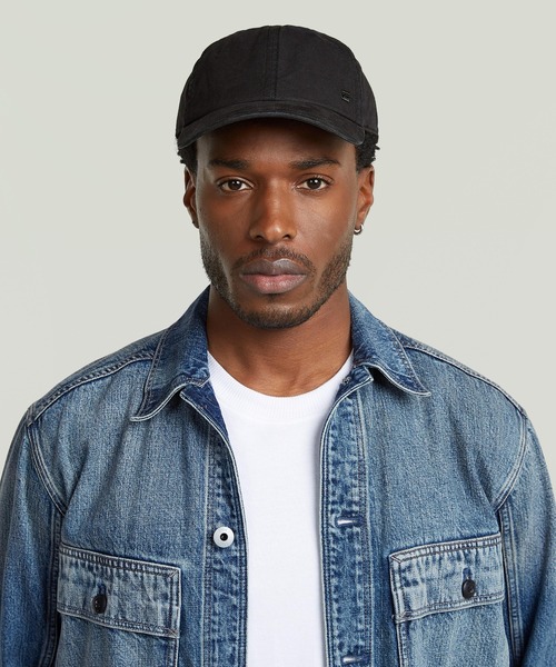 G-STAR(ジースター)の「AVERNUS BASEBALL CAP/ブランドロゴベースボールキャップ(キャップ・メンズ・ダークブラック・ONE SIZE)」の3枚目の写真
