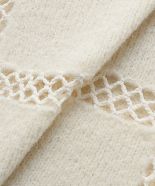 セール】カギアミキリカエニットプルオーバー（ニット/セーター