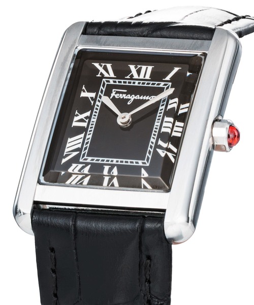 FERRAGAMO(フェラガモ)の「Salvatore Ferragamo/サルヴァトーレ・フェラガモ PORTRAIT 腕時計 FR-SFDS01025 レディース(アナログ腕時計・レディース・ブラック・FREE)」の4枚目の写真