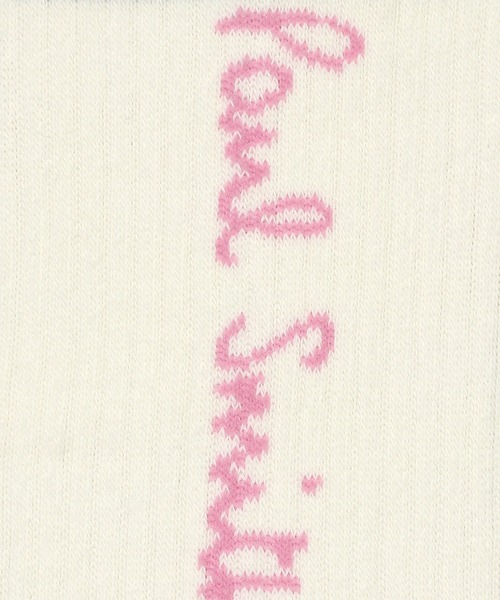 Paul Smith（ポールスミス）の「ウィメンズ リブ バックロゴ ソックス / 165600 CSW（ソックス/靴下・レディース・オフホワイト・22-24）」の2枚目の写真