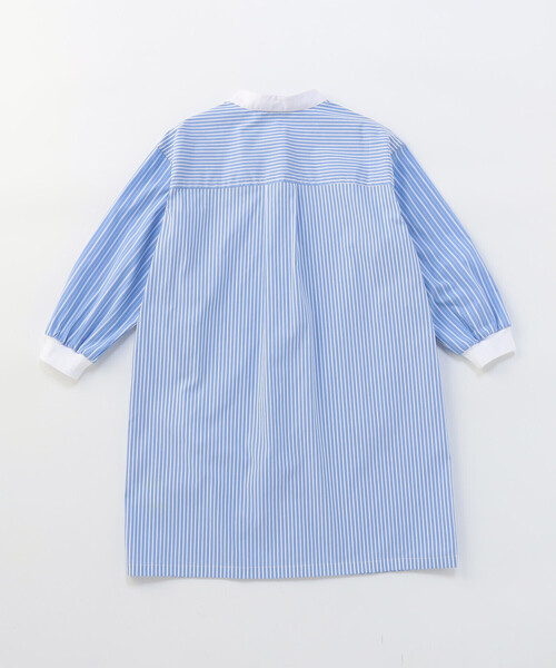 COMME CA ISM(コムサイズム)の「ストライプワンピース(ワンピース・キッズ・ネイビー/サックスブルー・100cm/110cm/120cm/130cm/140cm/150cm)」の5枚目の写真