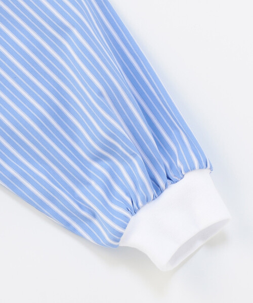 COMME CA ISM(コムサイズム)の「ストライプワンピース(ワンピース・キッズ・ネイビー/サックスブルー・100cm/110cm/120cm/130cm/140cm/150cm)」の7枚目の写真