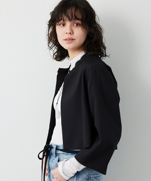 THE PAUSE（ザ ポーズ）の「【THE PAUSE】ジャケットセットオールインワン（つなぎ/オールインワン・レディース・ブラック/モカ・FREE）」の15枚目の写真