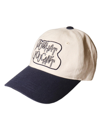SLEEPYSLIP（スリーピースリップ）の「DO WHAT YOU CANT BEIGE/NAVY BALL CAP（キャップ）」