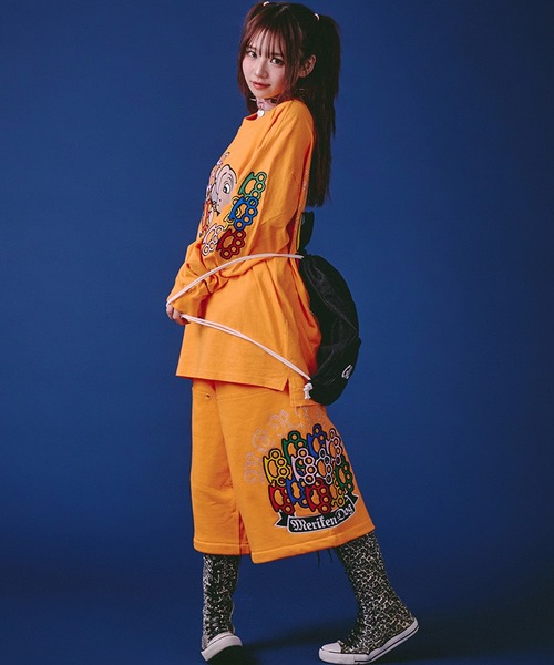 GALFY(ガルフィー)の「【GALFY/ガルフィー】メリケンHERTSショーツ(その他パンツ・メンズ・ホワイト/ブラック/オレンジ・XL/L/M)」の17枚目の写真