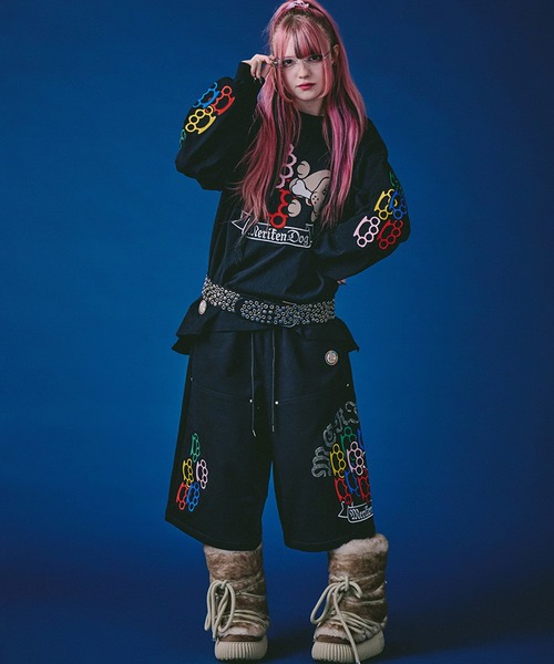 GALFY(ガルフィー)の「【GALFY/ガルフィー】メリケンHERTSショーツ(その他パンツ・メンズ・ホワイト/ブラック/オレンジ・XL/L/M)」の16枚目の写真