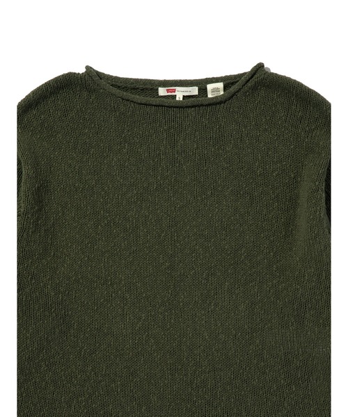 Levi's(リーバイス)の「Levi's/リーバイス LAETITIA ブークレプルオーバー(ニット/セーター・レディース・グリーン・M/S/XS)」の10枚目の写真