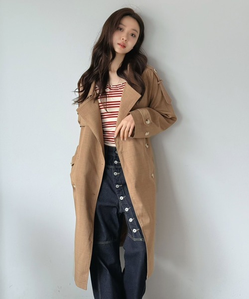 Jewelobe（ジュエローブ）の「バックストラップボーダータイトカットソー（Tシャツ/カットソー・レディース・ネイビー/レッド・FREE）」の13枚目の写真