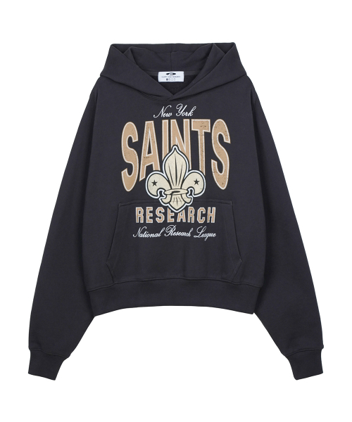 FDR(エフディーアール)の「Saint Triomphe Hoodie Charcoal(パーカー・レディース・その他・S/M/L)」の2枚目の写真