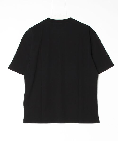 three dots（スリードッツ）の「ナシア インターロックTシャツ（Tシャツ/カットソー・メンズ・ブラック・SMALL/MEDIUM/LARGE）」の2枚目の写真