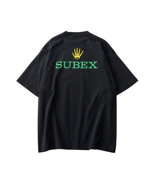 Subciety（サブサエティ）の「SUBEX tee（Tシャツ/カットソー・メンズ・ホワイト/グリーン/ブラック・SMALL/MEDIUM/LARGE/X-LARGE）」の22枚目の写真