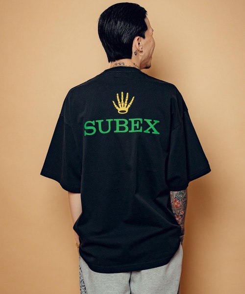 Subciety（サブサエティ）の「SUBEX tee（Tシャツ/カットソー・メンズ・ホワイト/グリーン/ブラック・SMALL/MEDIUM/LARGE/X-LARGE）」の12枚目の写真
