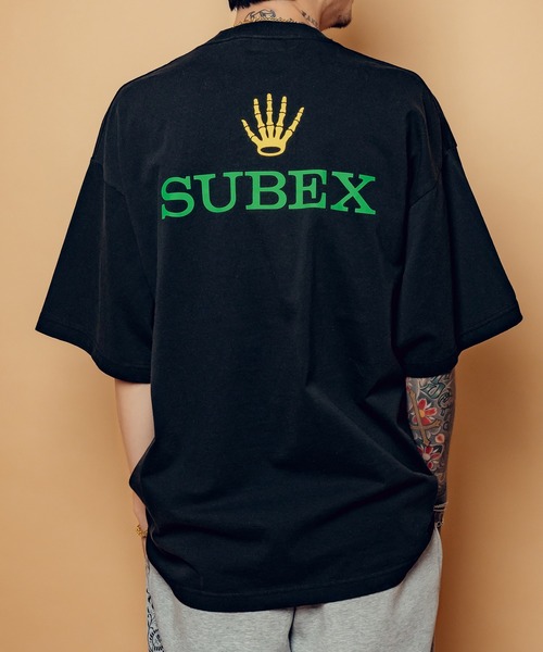 Subciety（サブサエティ）の「SUBEX tee（Tシャツ/カットソー・メンズ・ホワイト/グリーン/ブラック・SMALL/MEDIUM/LARGE/X-LARGE）」の13枚目の写真