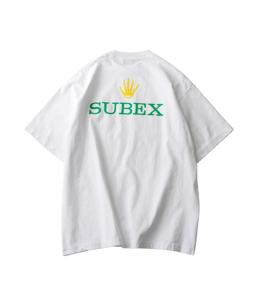 Subciety（サブサエティ）の「SUBEX tee（Tシャツ/カットソー・メンズ・ホワイト/グリーン/ブラック・SMALL/MEDIUM/LARGE/X-LARGE）」の4枚目の写真