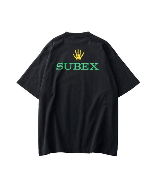 Subciety（サブサエティ）の「SUBEX tee（Tシャツ/カットソー・メンズ・ホワイト/グリーン/ブラック・SMALL/MEDIUM/LARGE/X-LARGE）」の5枚目の写真